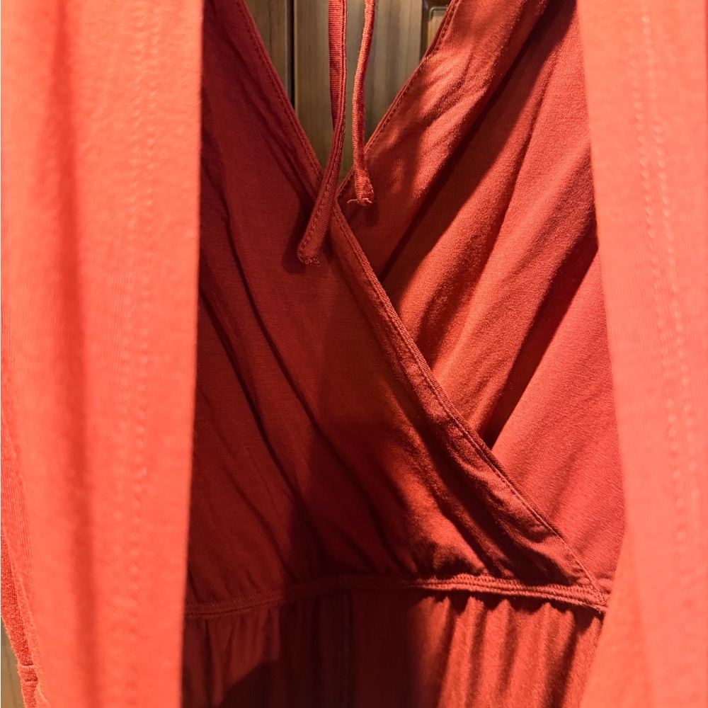 Lulu's Red Jumpsuit - Picture 10 of 12